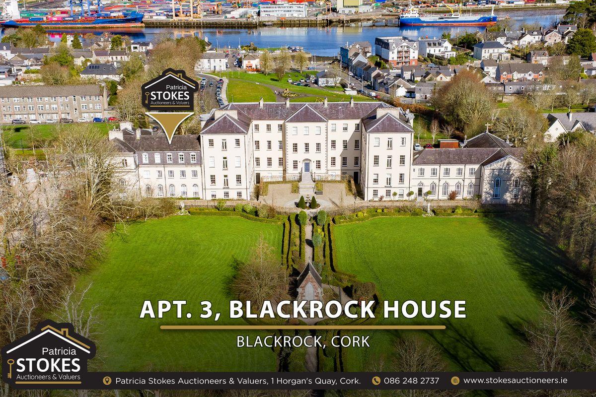 Apartment 3, Blackrock House, Blackrock Road, Cork, T12 XDX3